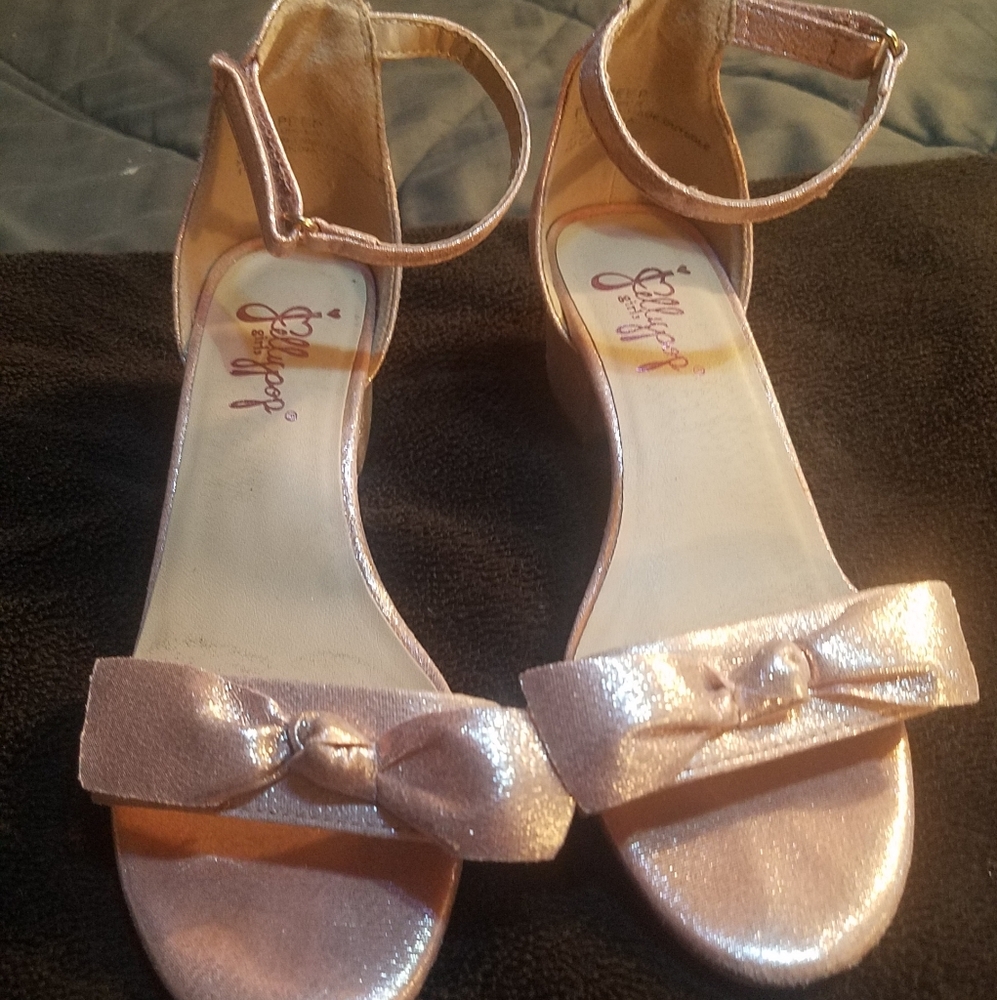 Jellypop girls sandals with heel dress shoes